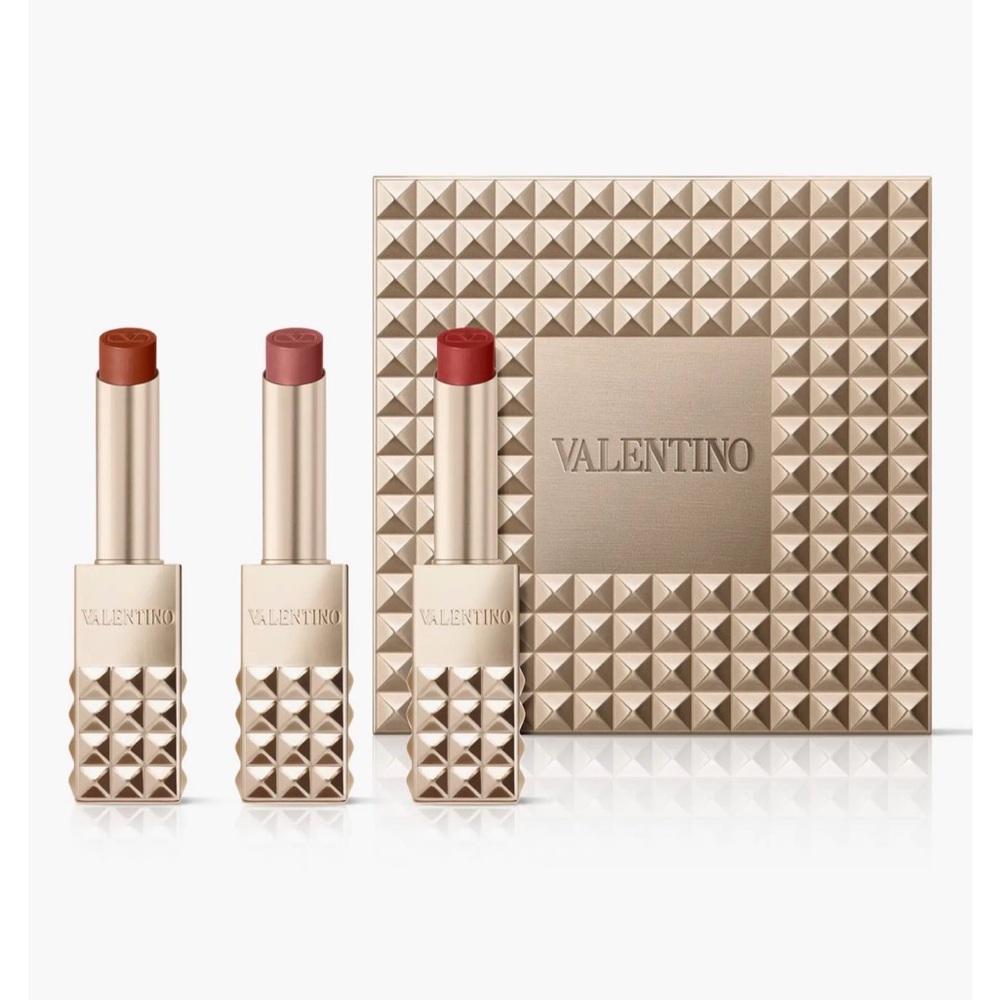 Spike Valentino Buttery Matte Refillable Lipstick Trio ($150 Value)